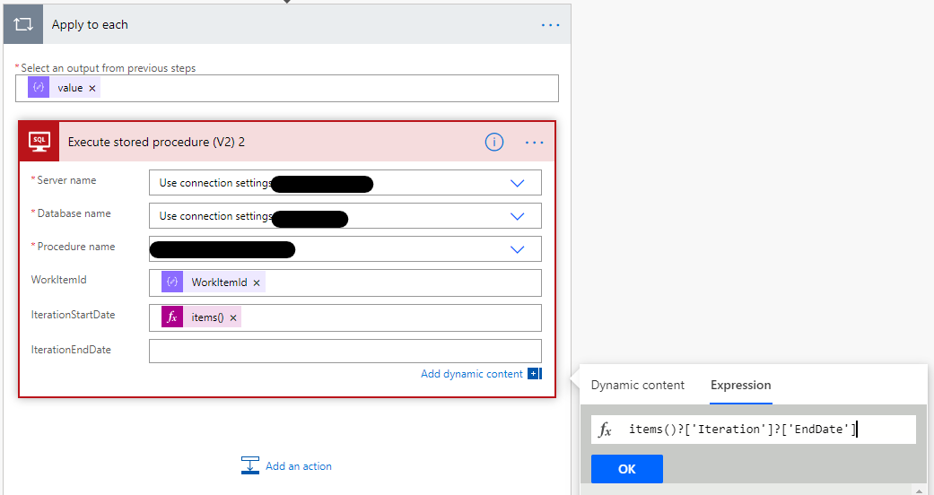 Process JSON OData